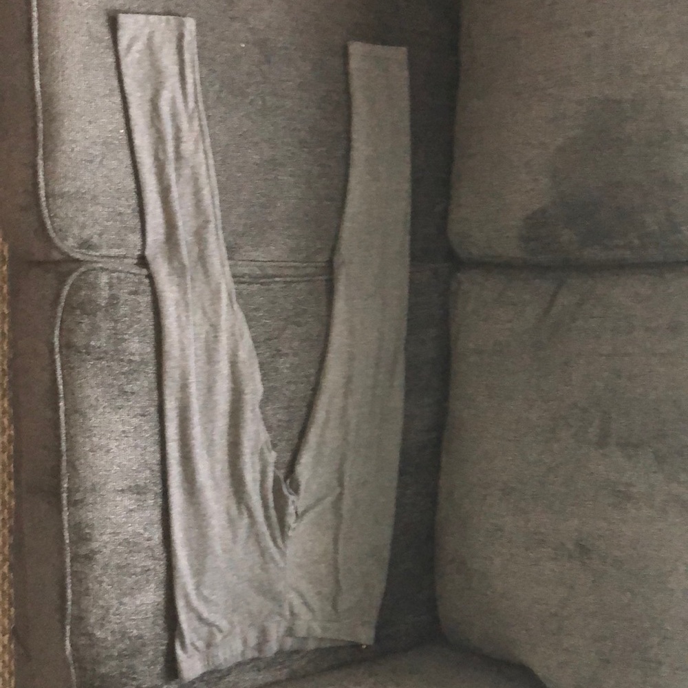 Gray leggings